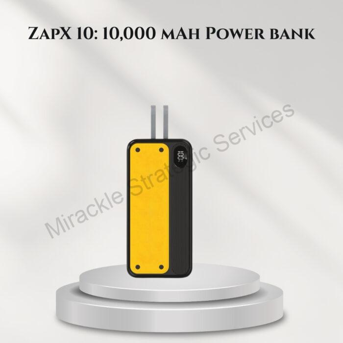ZapX 10: 10,000 mAh Power bank - C192