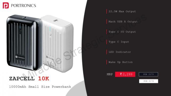Portronics ZapCell 10k - Image 2