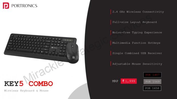 Portronics Key 5 Combo - Image 2