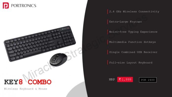 Portronics Key 8 Combo - Image 2