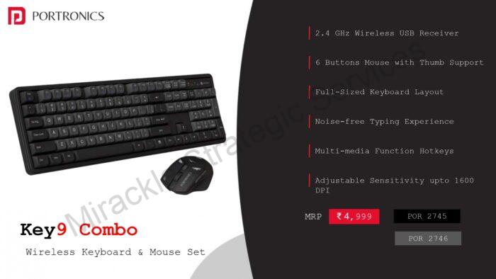 Portronics Key 9 Combo - Image 2