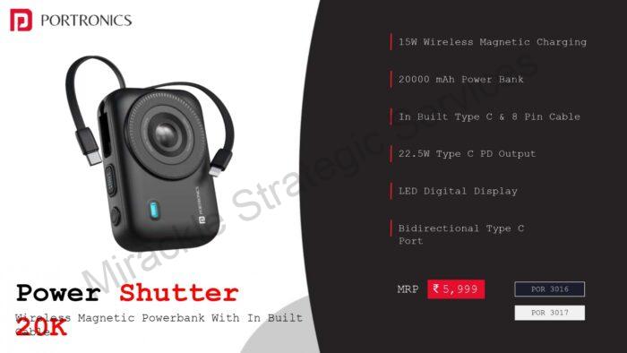 Portronics Power Shutter 20 K - Image 2