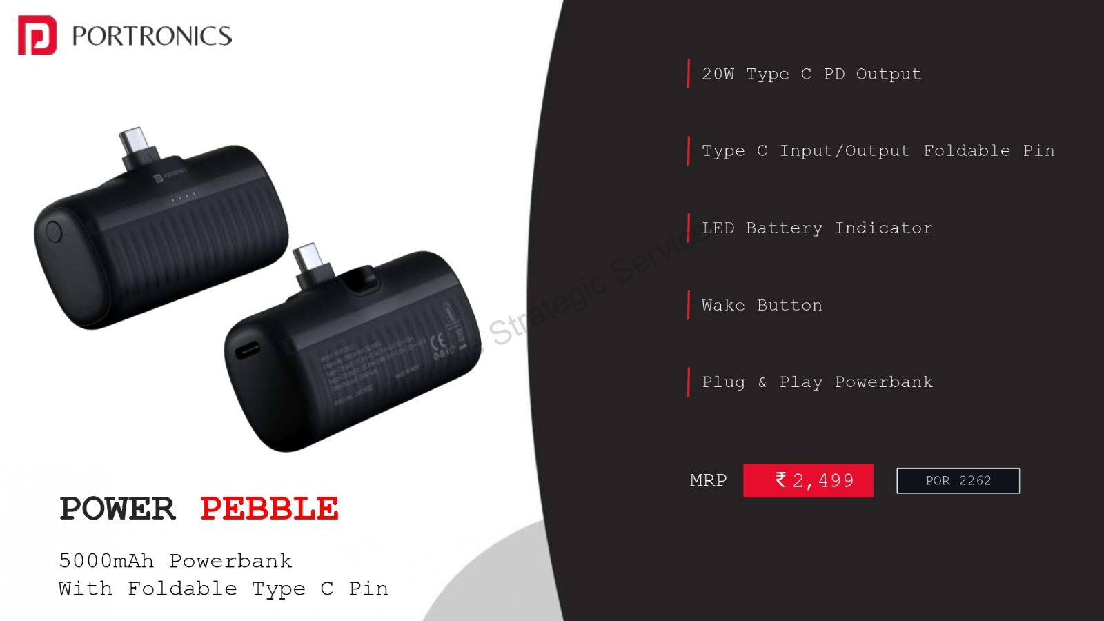 Portronics Power Pebble - Image 2