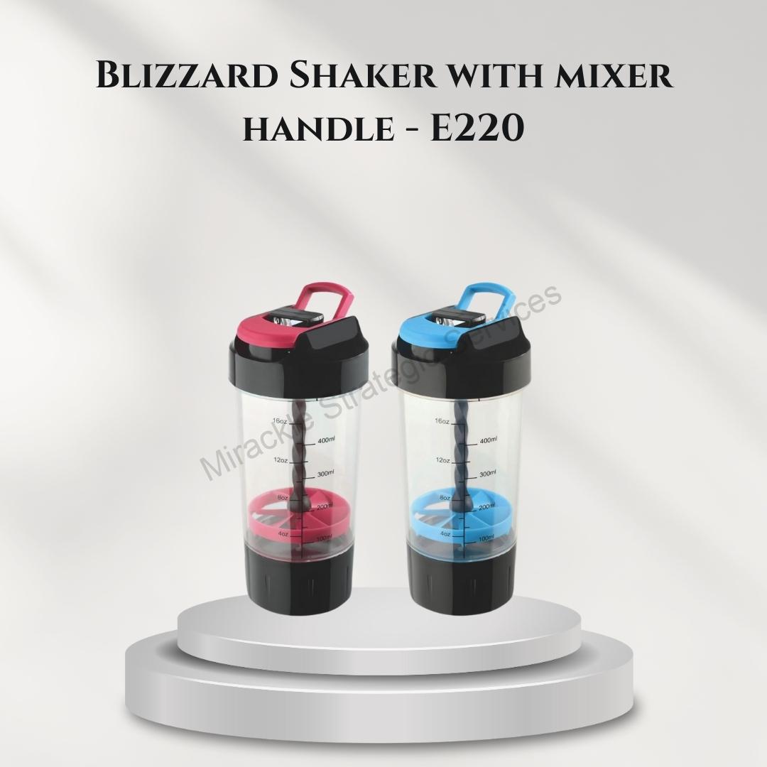 Blizzard Shaker with mixer handle - E220