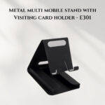 Metal multi mobile stand with Visiting card holder - E301