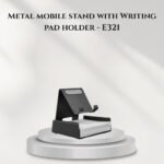 Metal mobile stand with Writing pad holder - E321