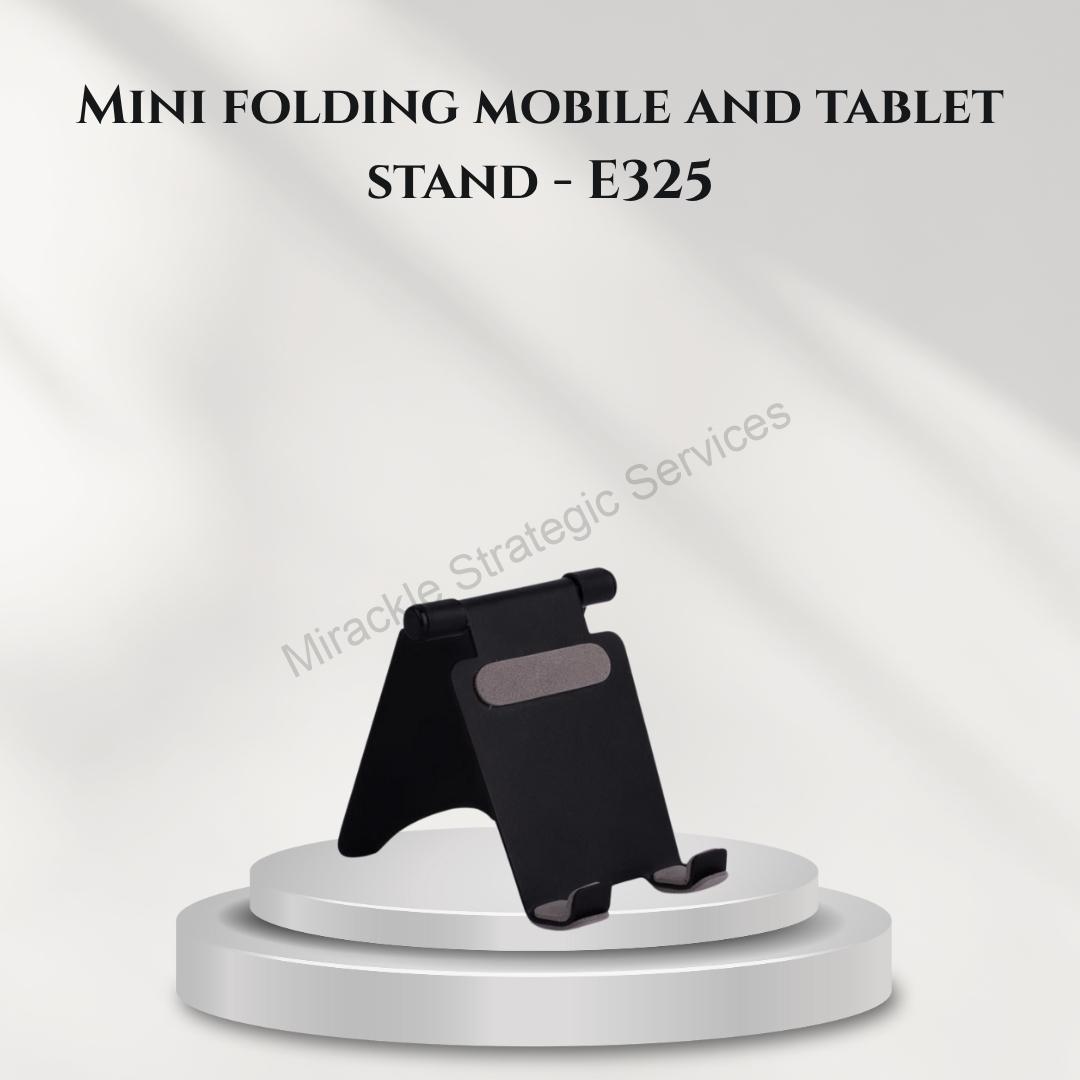 Mini folding mobile and tablet stand - E325