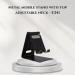 Metal mobile stand with top adjustable neck - E341