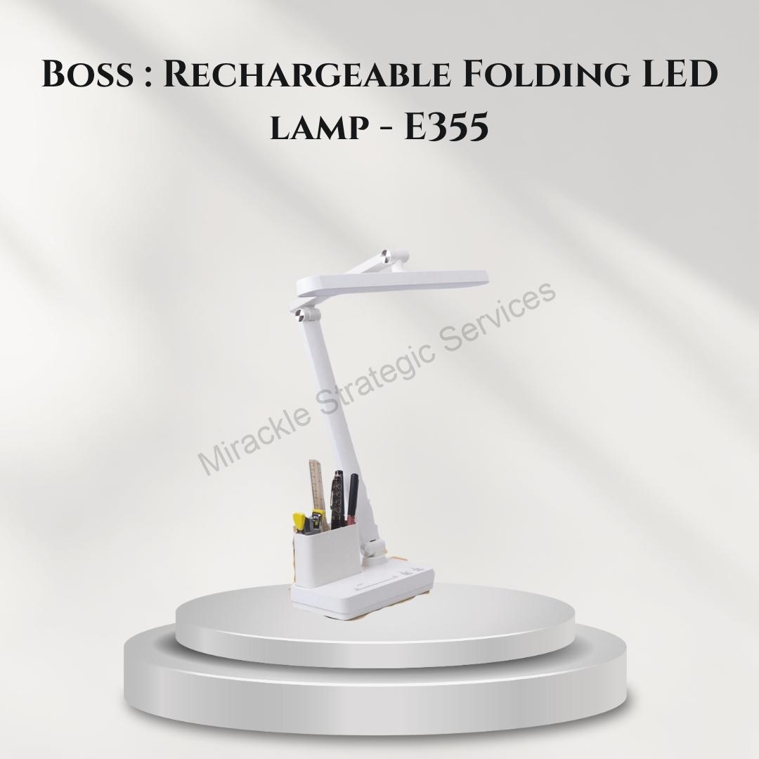 Boss : Rechargeable Folding LED lamp - E355