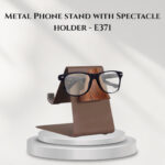 Metal Phone stand with Spectacle holder - E371