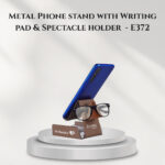 Metal Phone stand with Writing pad & Spectacle holder  - E372