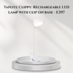 Taplite Clippy: Rechargeable LED lamp with clip on base - E397