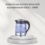 Sleek Glass kettle with LED illumination (1.8 L) - H195