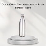 Cola 500 ml Vacuum flask in Steel Finish - H308