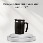 DuraMug Grip Lite: Large steel mug  - H317