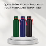 Quest 900ml Vacuum Insulated Flask with Carry Strap - H335