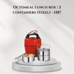 Octomeal Lunch box | 3 containers (Steel) - H87