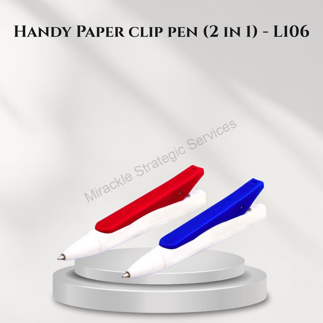 Handy Paper clip pen (2 in 1) - L106