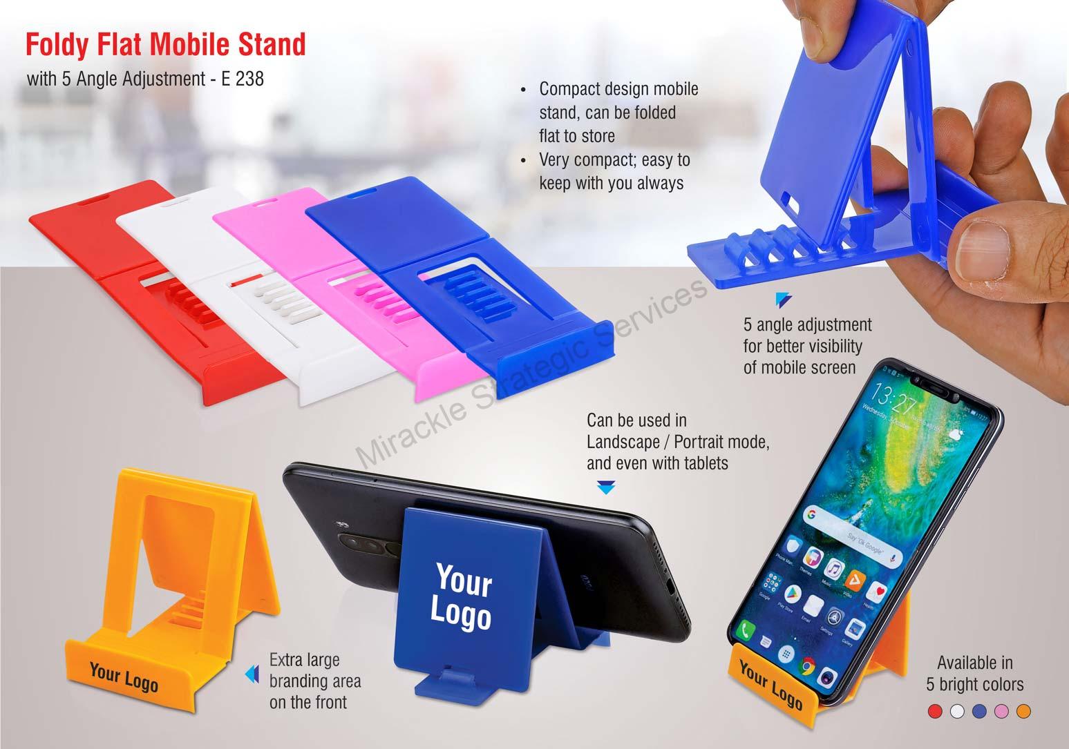 FoldyFlat mobile stand with 5 angle adjustment - E238 - Image 2