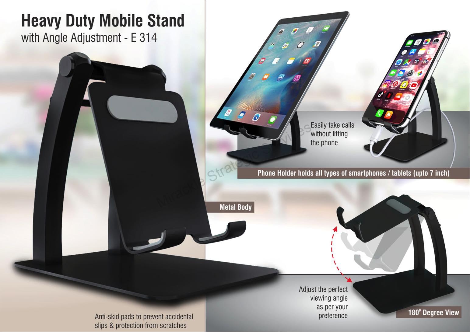 Heavy duty Mobile stand with angle adjustment - E314 - Image 2