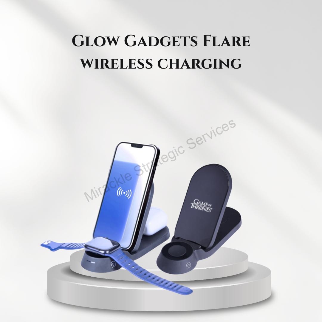 Glow Gadgets Flare Doc 3 in 1 wireless charging