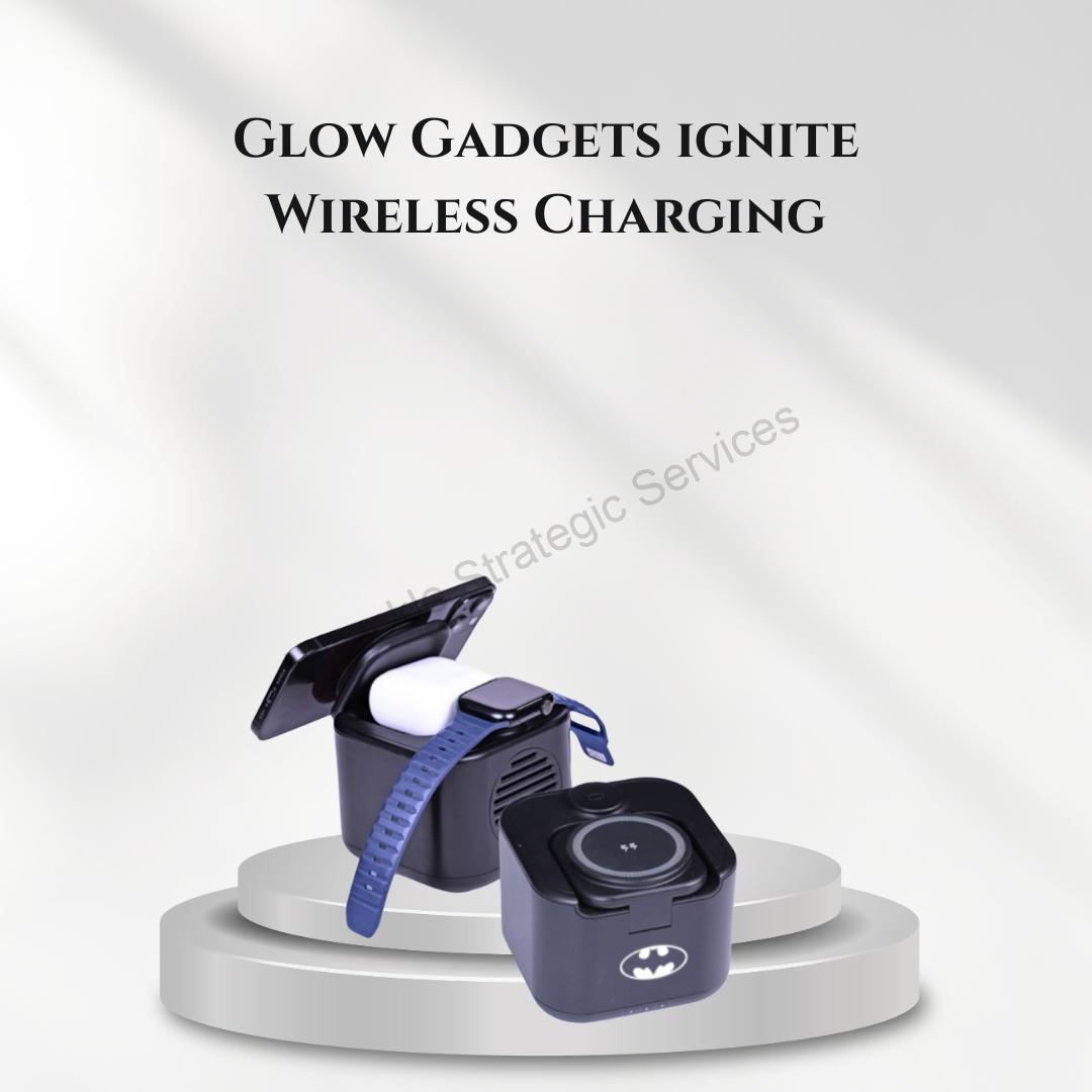 Glow Gadgets Ignite Bluetooth Speaker & 3 in 1 Wireless Charging