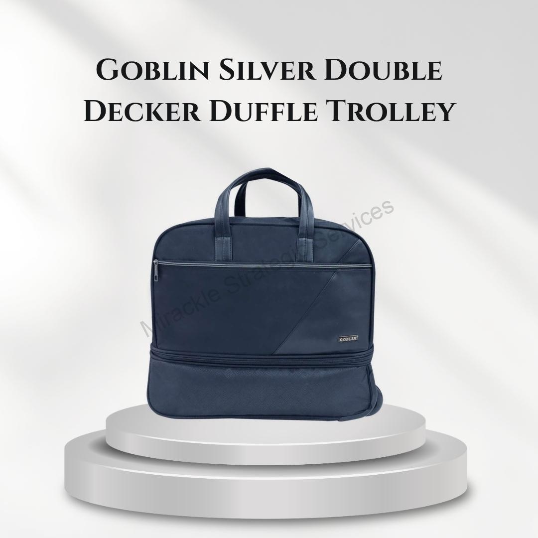 Goblin Silver Double Decker Duffle Trolley