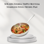 Solara Sterra TriPly Bottom Stainless Steel Frying Pan