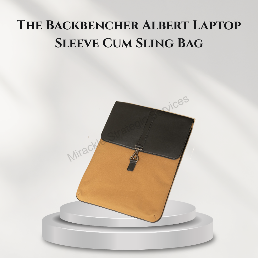 The Backbencher Albert Laptop Sleeve Cum Sling Bag