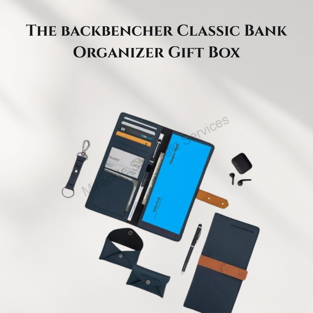 The backbencher Classic Bank Organizer Gift Box